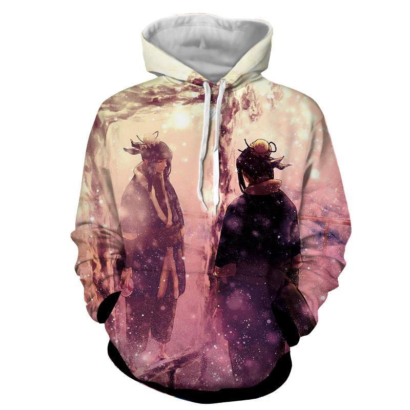 Naruto Manga Haku Ice Ninjutsu Hoodie