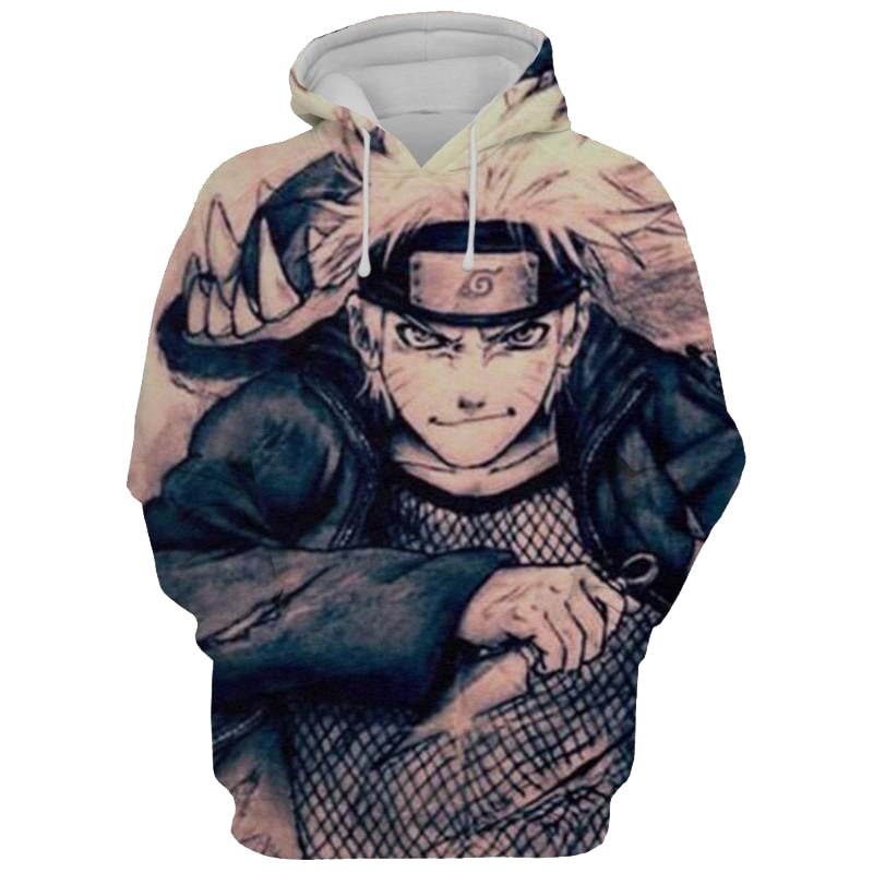 Naruto Shippuden 3D Printed Hoodie