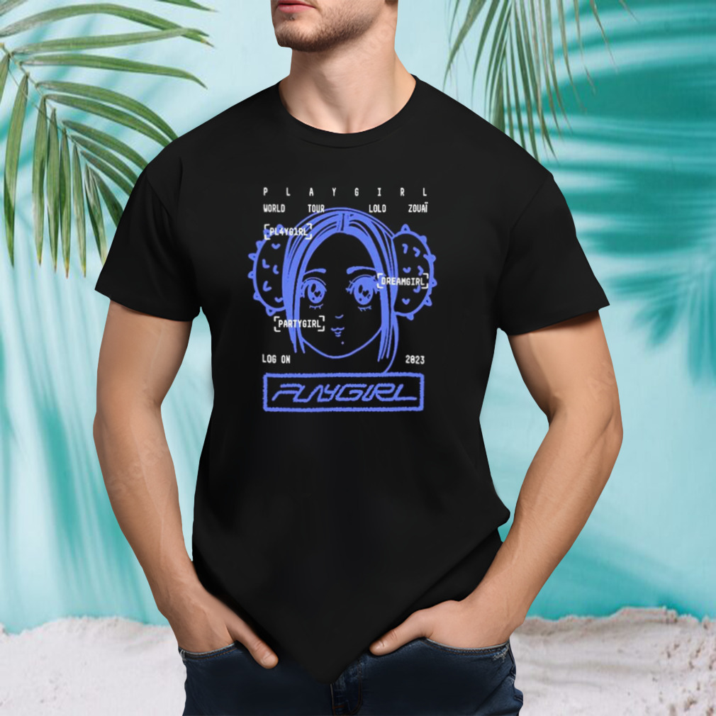 playgirl World Tour Lolo Zouaï 2023 Shirt