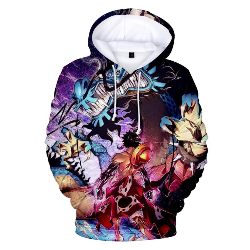 One Piece 3D Hoodies - MenBoys Sweatshirts Pullovers