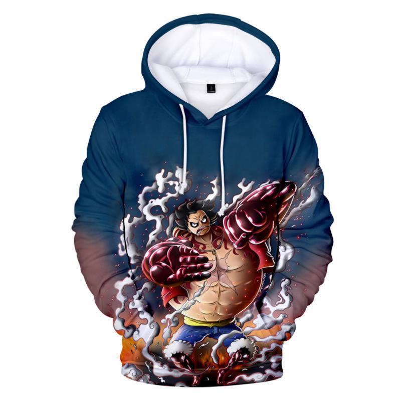 One Piece 3D Hoodies Sweatshirts - MenBoys Kids Pullover