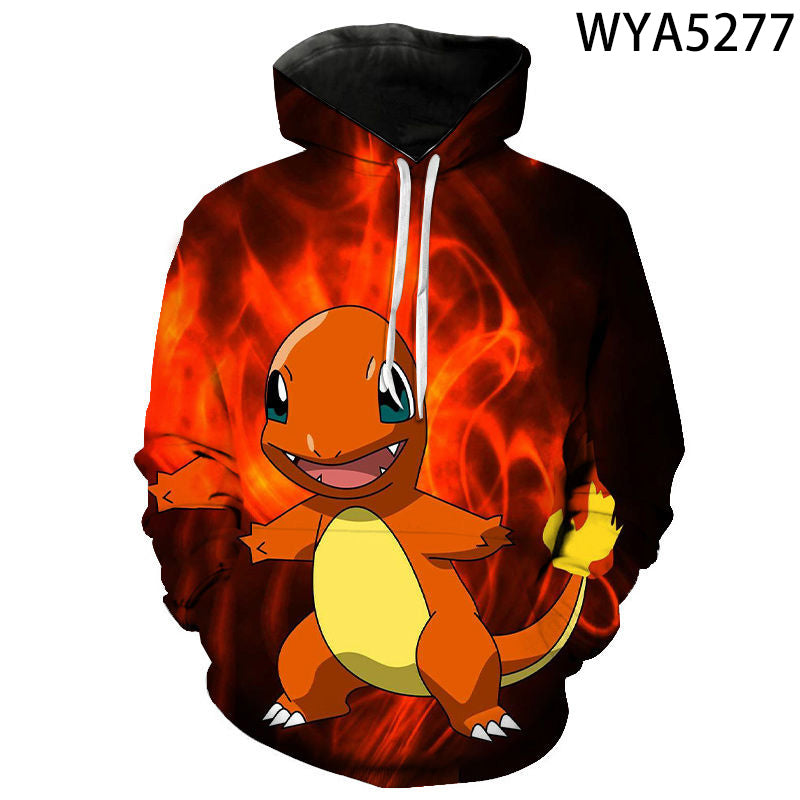 Pokemon 3D Printed Hoodies Sweatshirts Pullover