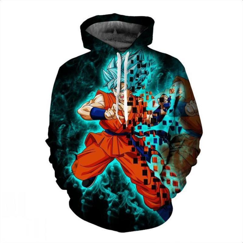 Super Saiyan Green Dragon Ball Z 3D Printed Hoodie