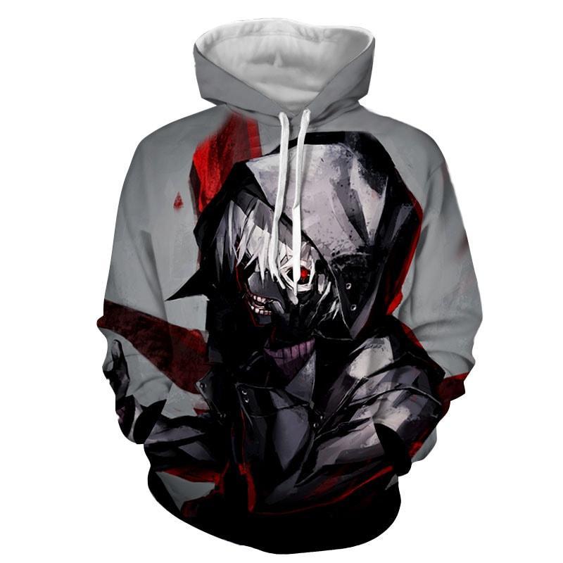 Tokyo Ghoul 3D Printed Hoodie