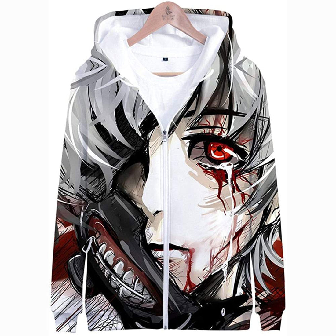 Tokyo Ghoul Hoodie - Kaneki Ken Hoody Jacket