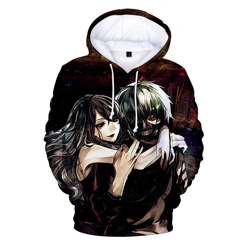 Tokyo Ghoul Hoodies - Tokyo Ghoul Anime Series Character Hoodie