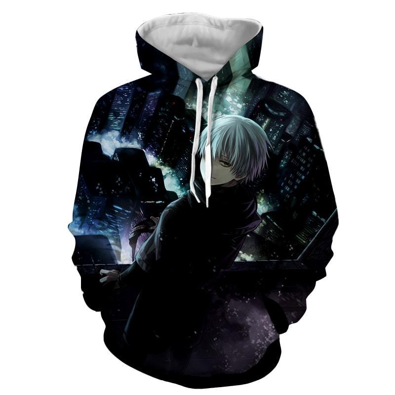 Tokyo Ghoul Juuzou Suzuya 3D Printed Hoodie