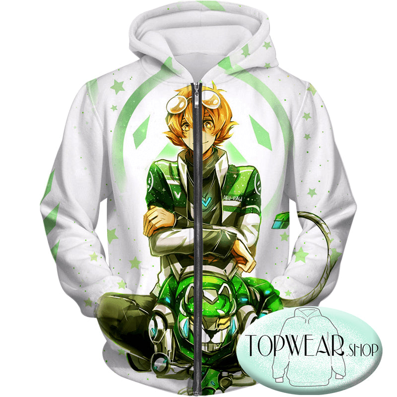 Voltron Legendary Defender Hoodies - Lion Paladin Pidge Cool Zip Up Hoodie