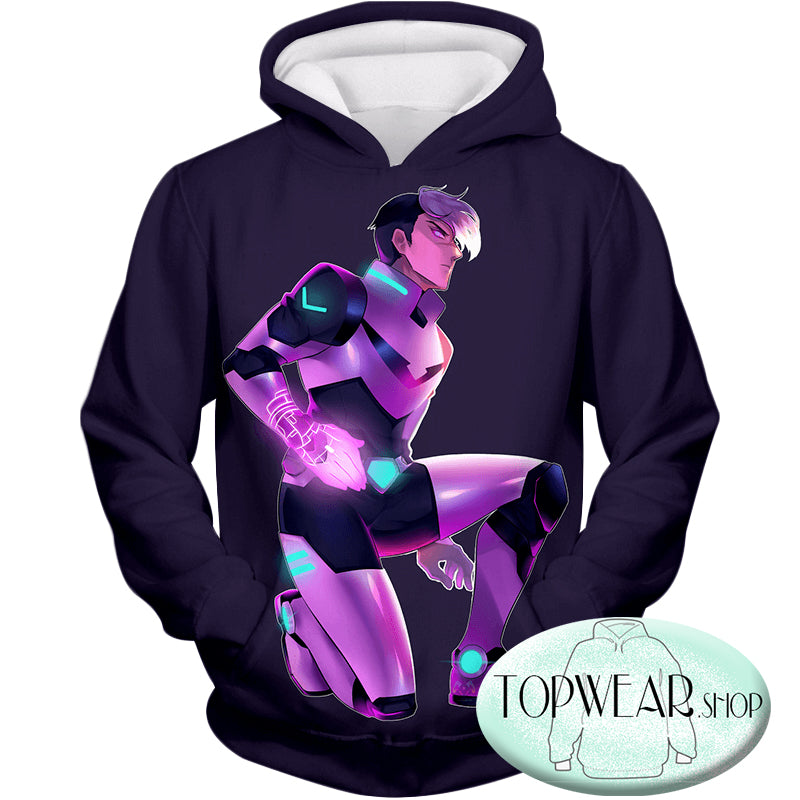 Voltron Legendary Defender Hoodies -Traditional Black Paladin Shiro Pullover Hoodie