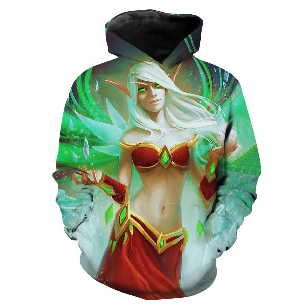 World Of Warcraft Blood Elf Hoodies - Pullover Sexy Hoodie