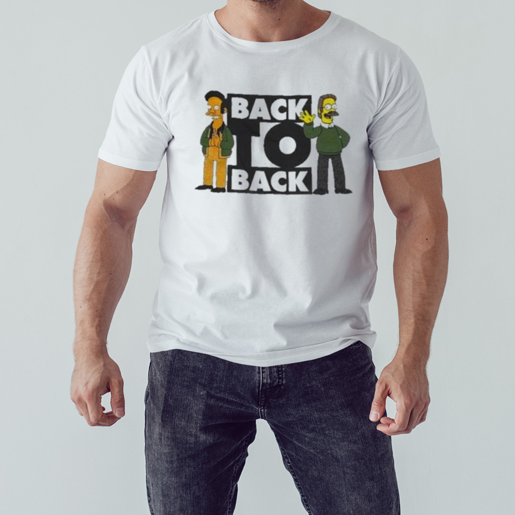 Back to back records Simpsons T-shirt