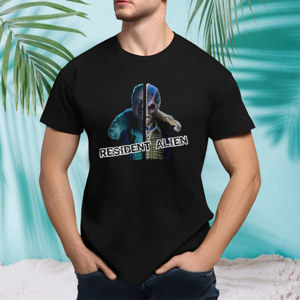 Under The Mask Resident Alien T Shirt
