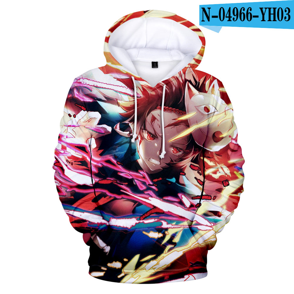 3D Print Anime Demon Slayer Hoodies Sweatshirts