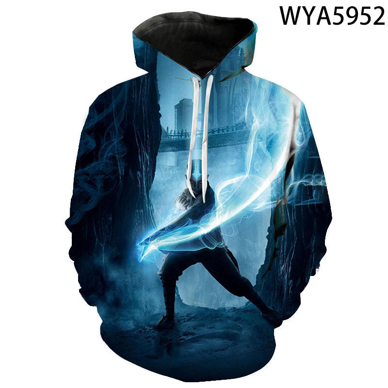 3D Printed Anime Avatar The Last Airbender  Sweatshirt Pullovers Hoodies