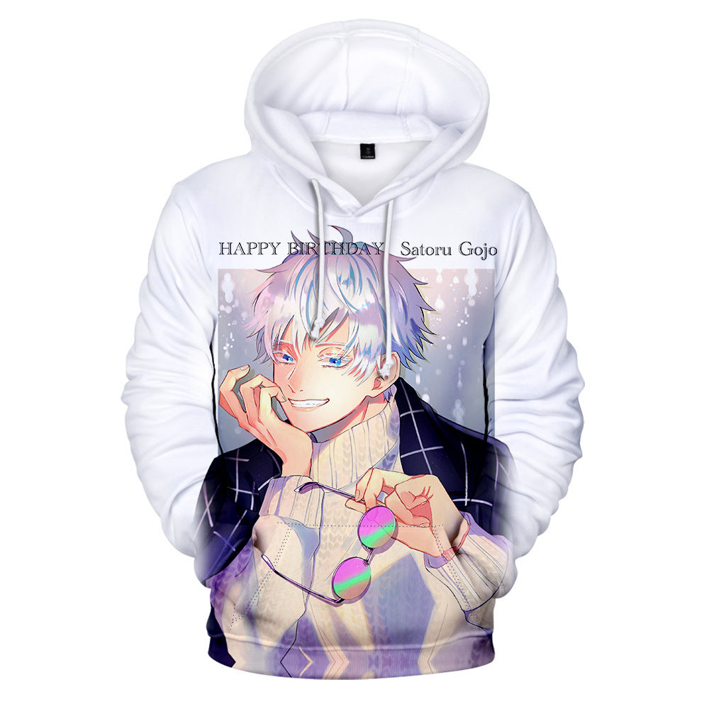 3D Printed Hoodies - Anime Jujutsu Kaisen Sweatshirt Pullover