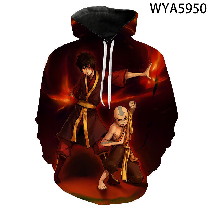 Anime Avatar The Last Airbender Hoodies - 3D Printed Sweatshirt Pullovers