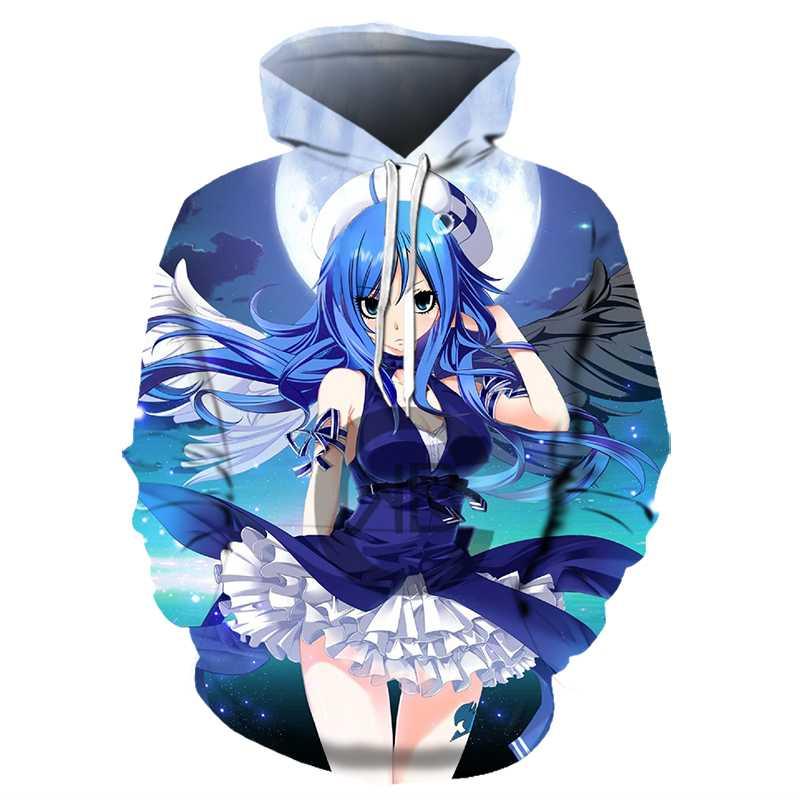 Anime Fairy Tail Hoodies Sweatshirt - 3D Hip Hop Pullovers