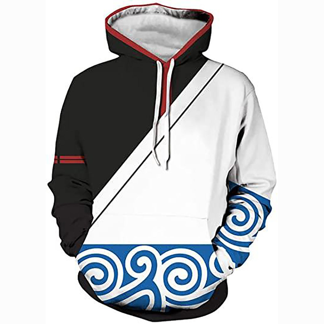 Anime Gintama Hoodies - 3D Print Pullover Hoodie with Front Pocket