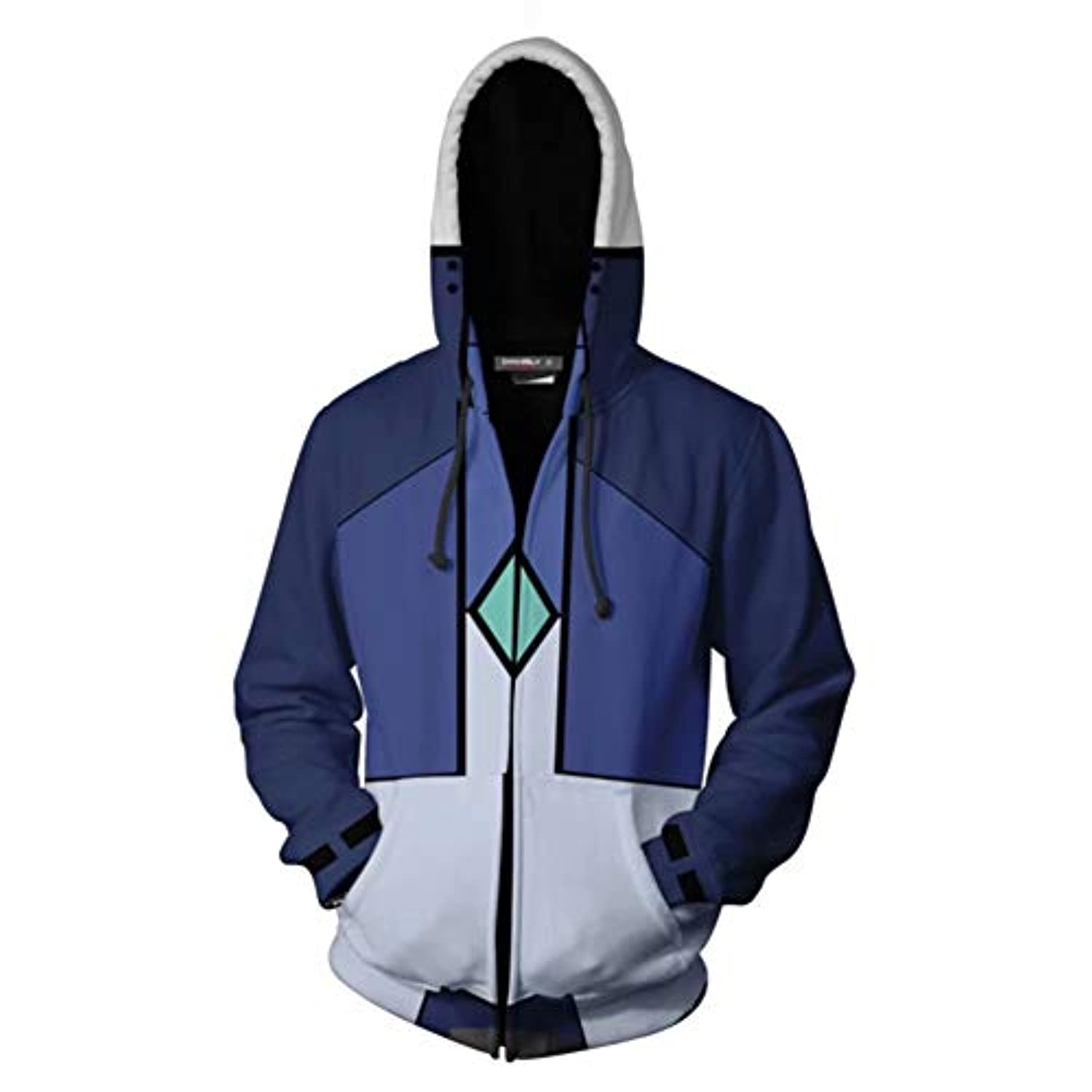 Anime Gundam Jacket - Setsuna·f·seiei 3D Print Zip Up Hoodie