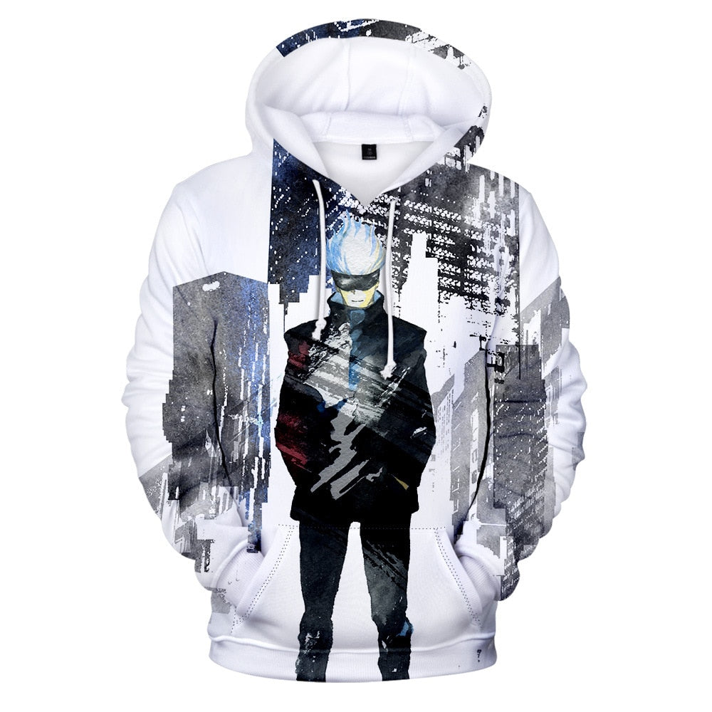 Anime Jujutsu Kaisen Hoodies - 3D Sweatshirt Fashion Pullover