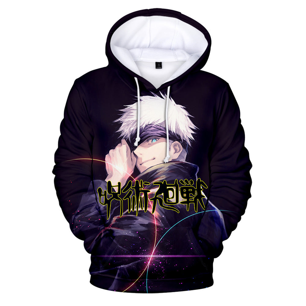 Anime Jujutsu Kaisen Pullover Hoodies - 3D Printed Sweatshirt