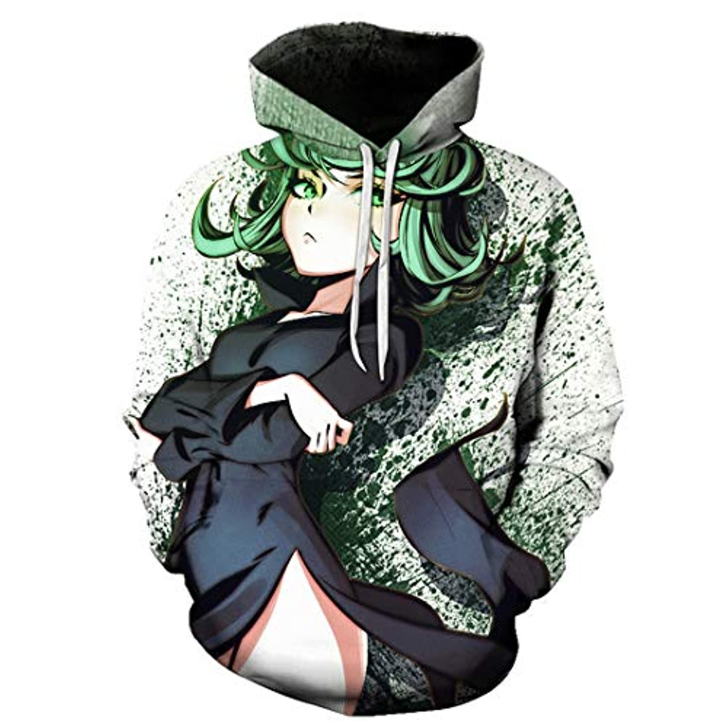 Anime One Punch Man Hoodies - Tatsumaki 3D Print Pullover Hoodie