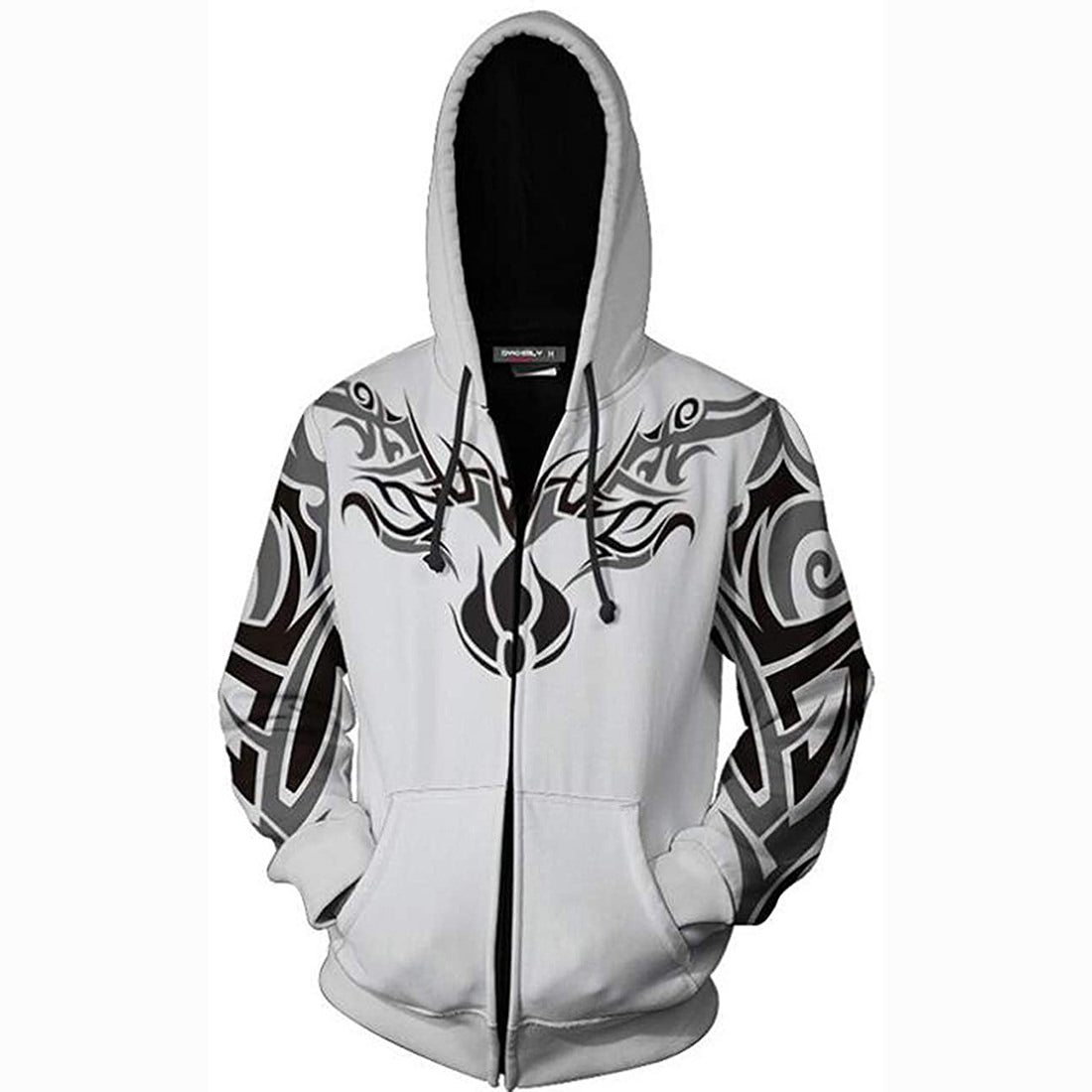 Anime RWBY Zip Up Hoodie - White Jacket Zip Up Hoodie