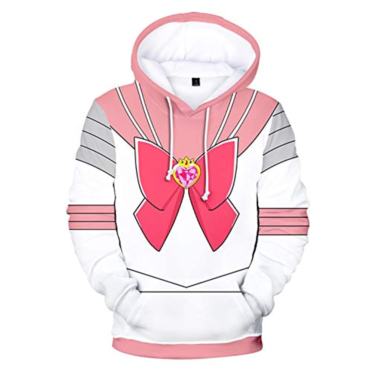 Anime Sailor Moon Hoodie - 3D Print Pullover Hoodie