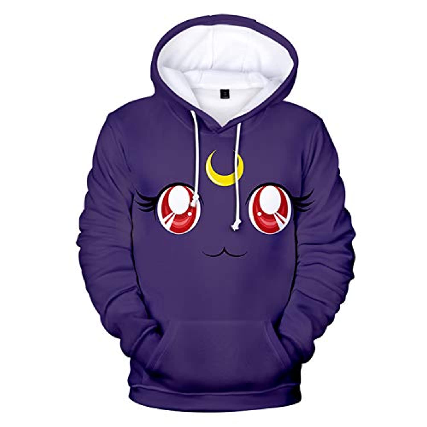 Anime Sailor Moon Hoodie - Cute Sailor Moon 3D Print Pullover Hoodie