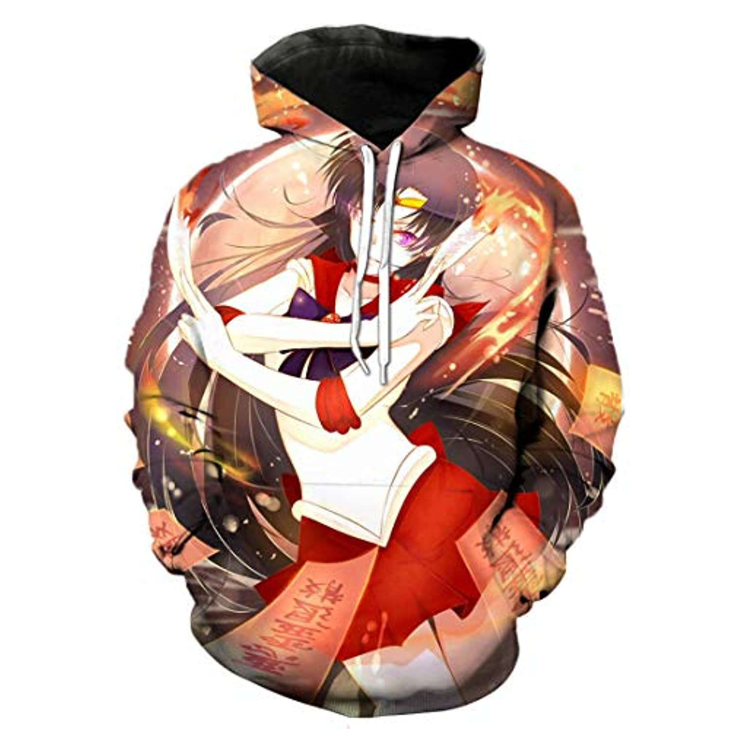 Anime Sailor Moon Hoodie - Sailor Mars 3D Print Pullover Hoodie