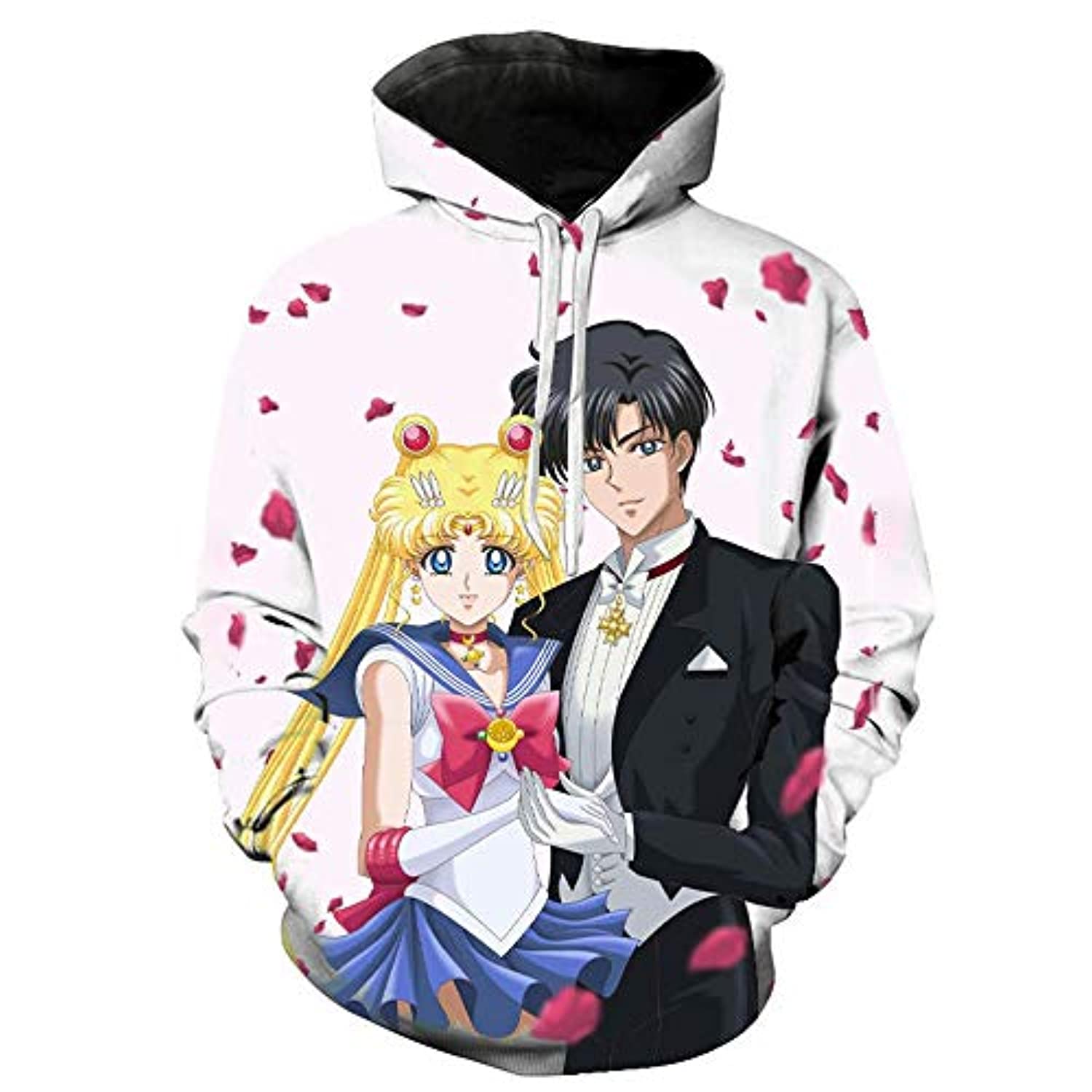 Anime Sailor Moon Hoodie - Sailor Moon Chiba Mamoru 3D Print Pullover Hoodie