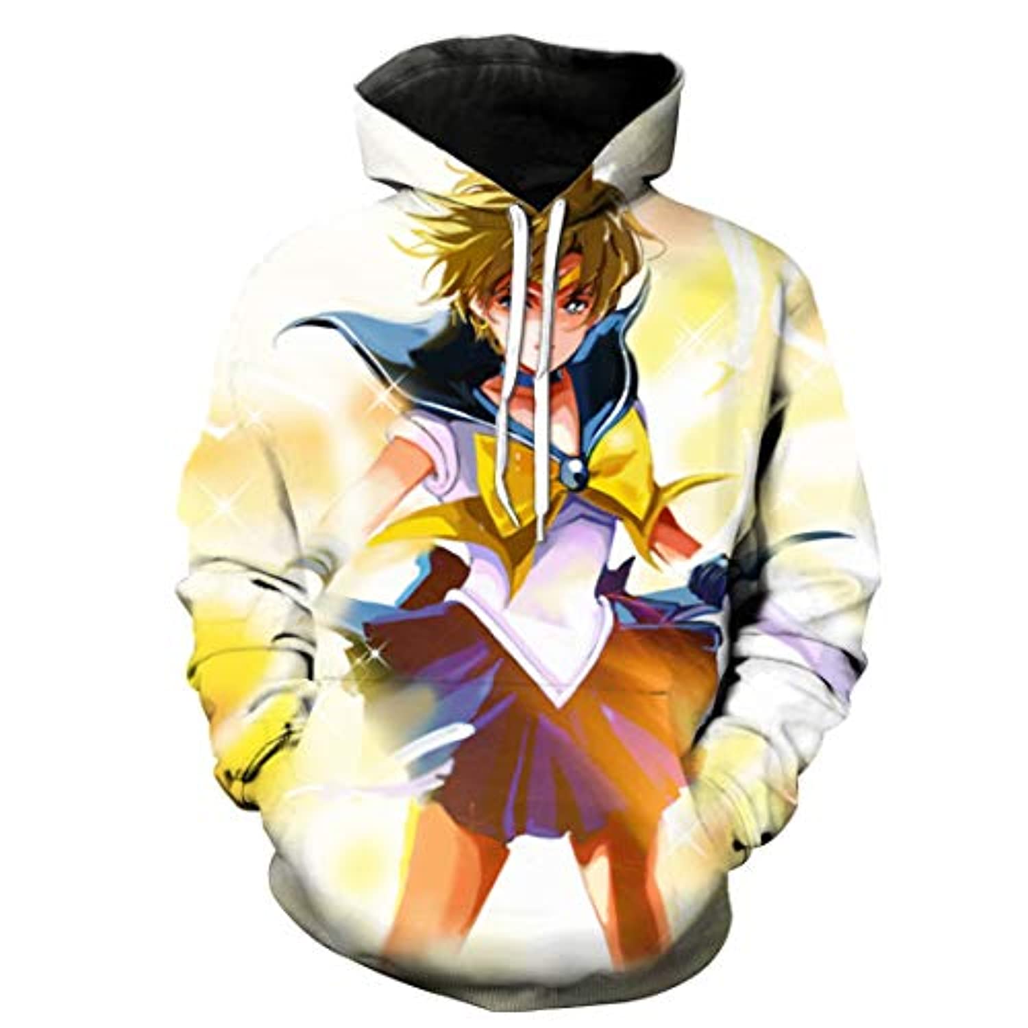 Anime Sailor Moon Hoodie - Sailor Uranus 3D Print Pullover Hoodie