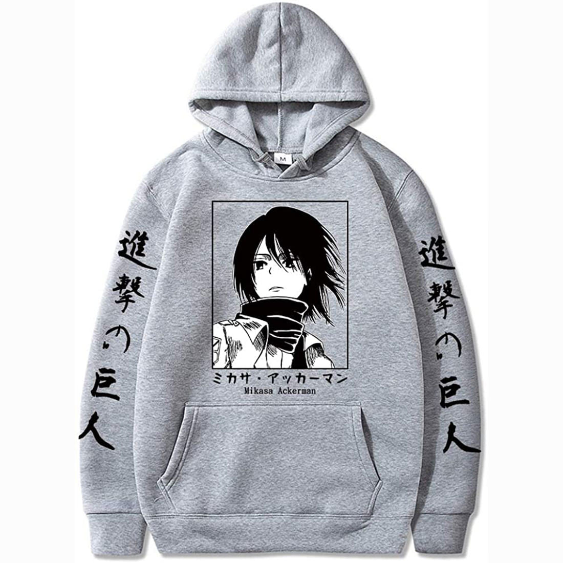 Attack on Titan Eren Yeager Hoodie Sweatshirts Anime Pullover Unisex Harajuku Tracksui