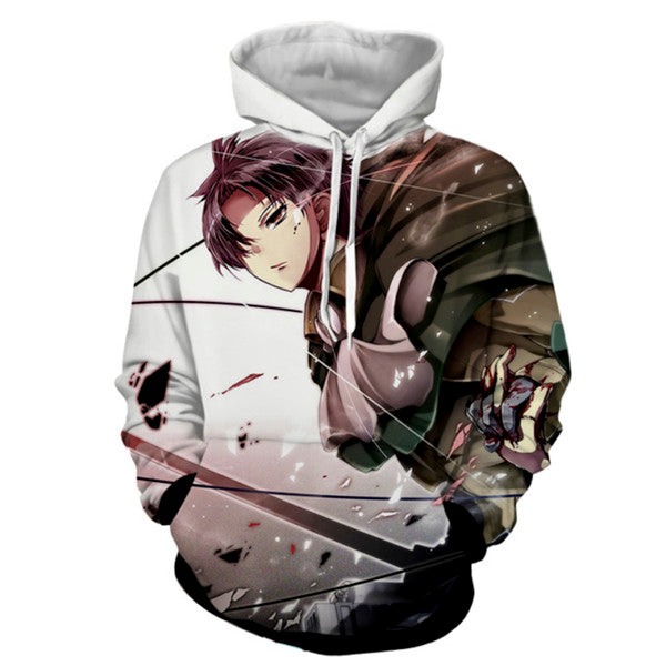 Attack on Titan Hoodie - Anime Hooded Pullover