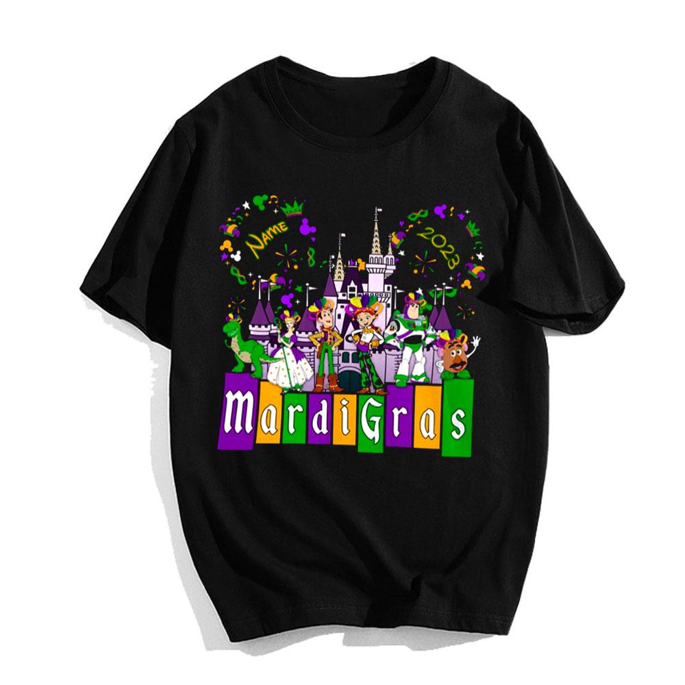 Carnival Party Personalized Disney Mardi Gras T-Shirts