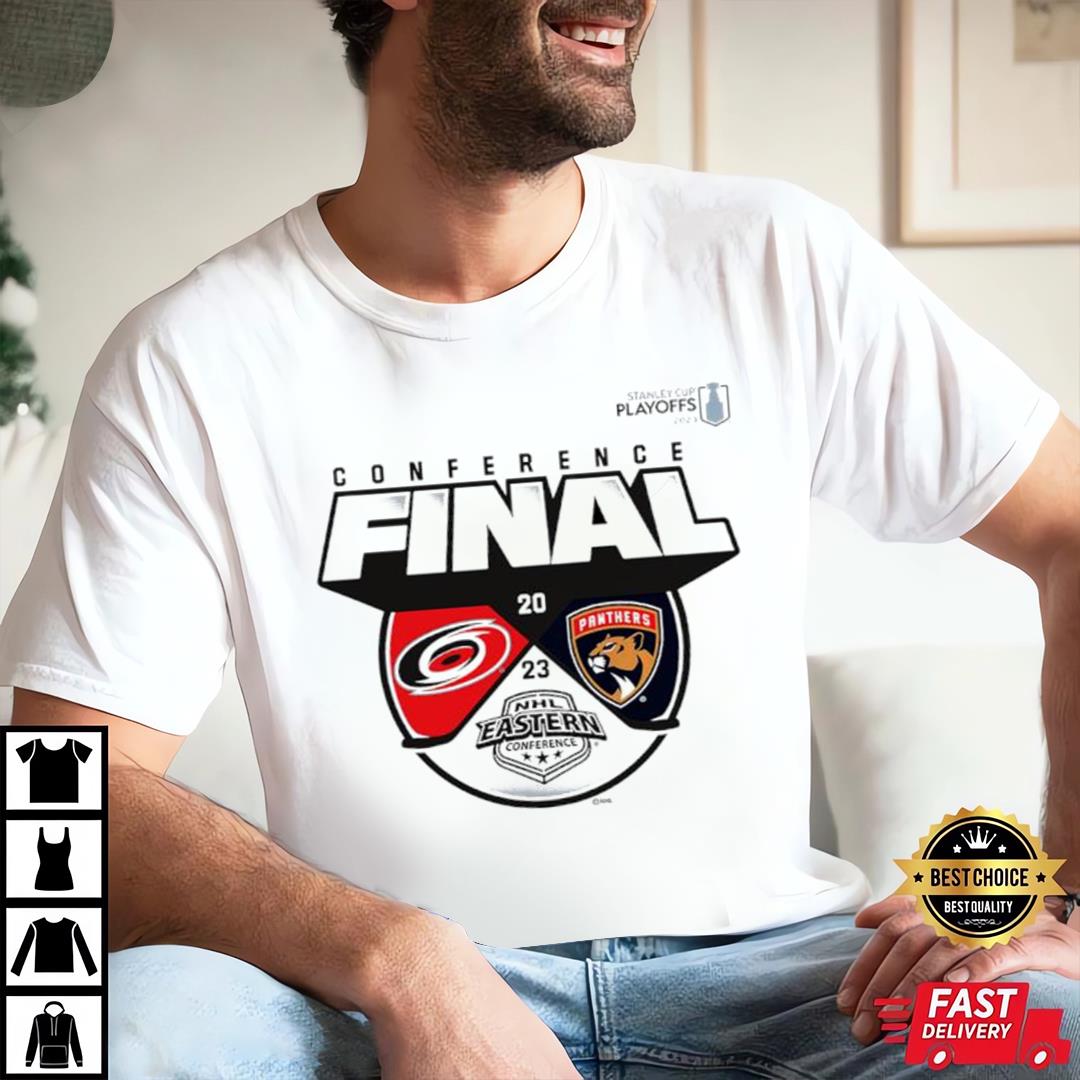 Carolina Hurricanes Vs. Florida Panthers 2023 Stanley Cup Playoffs Eastern Conference Final Shirt