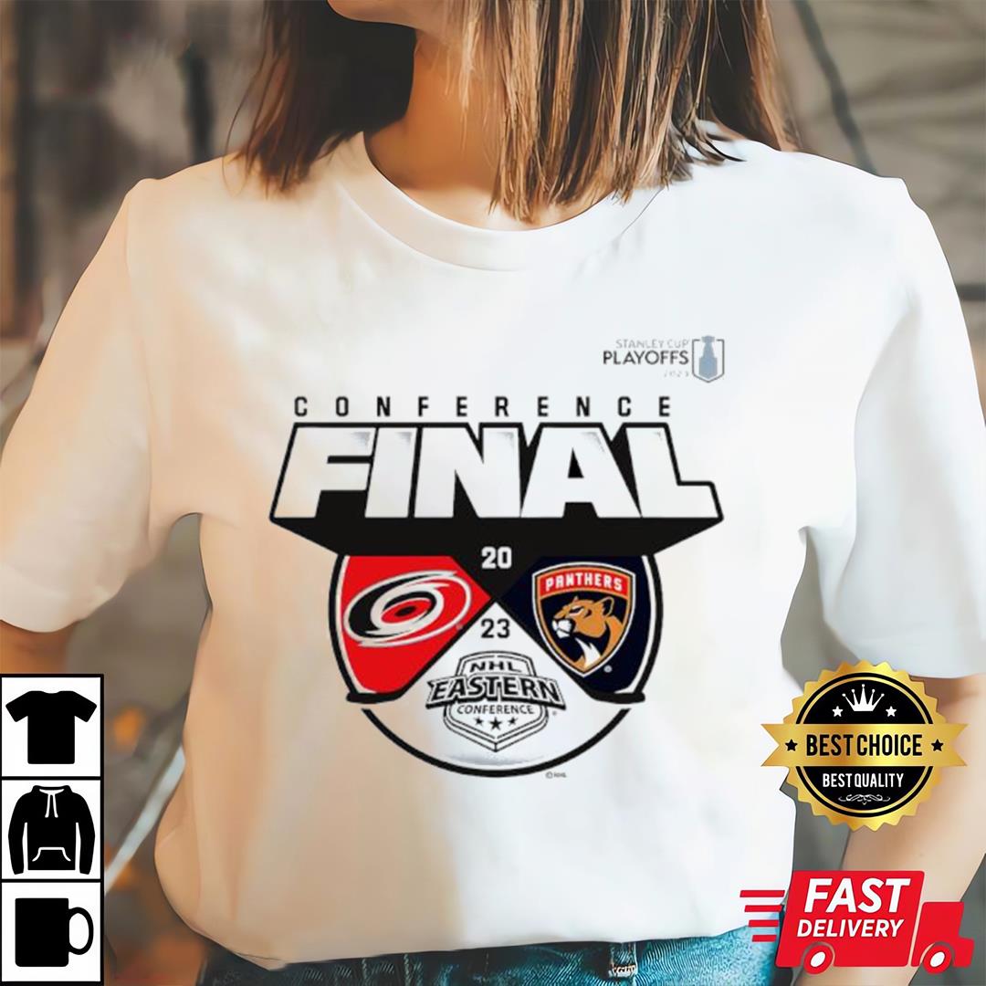 Carolina Hurricanes Vs. Florida Panthers 2023 Stanley Cup Playoffs Eastern Conference Final Shirt