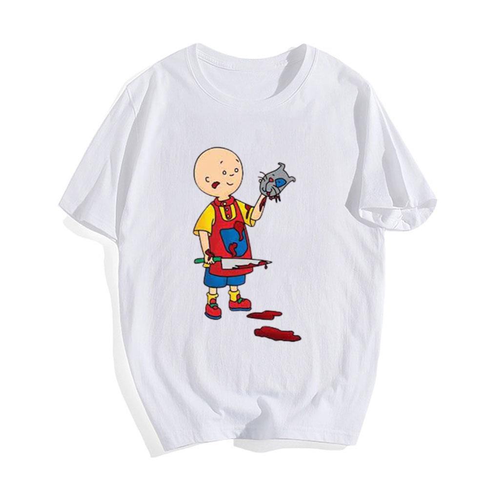 Cartoon Boy With Cancer Swag Like Caillou T-Shirt