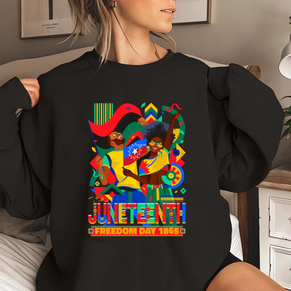 Celebrate Juneteenth Freedom Day 1865 Graphic T-Shirt
