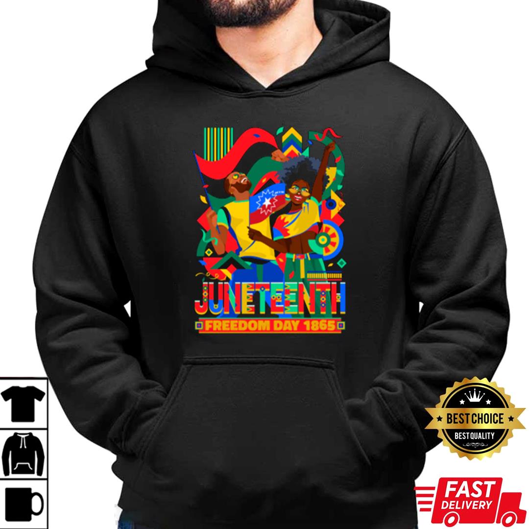 Celebrate Juneteenth Freedom Day 1865 Graphic T-Shirt