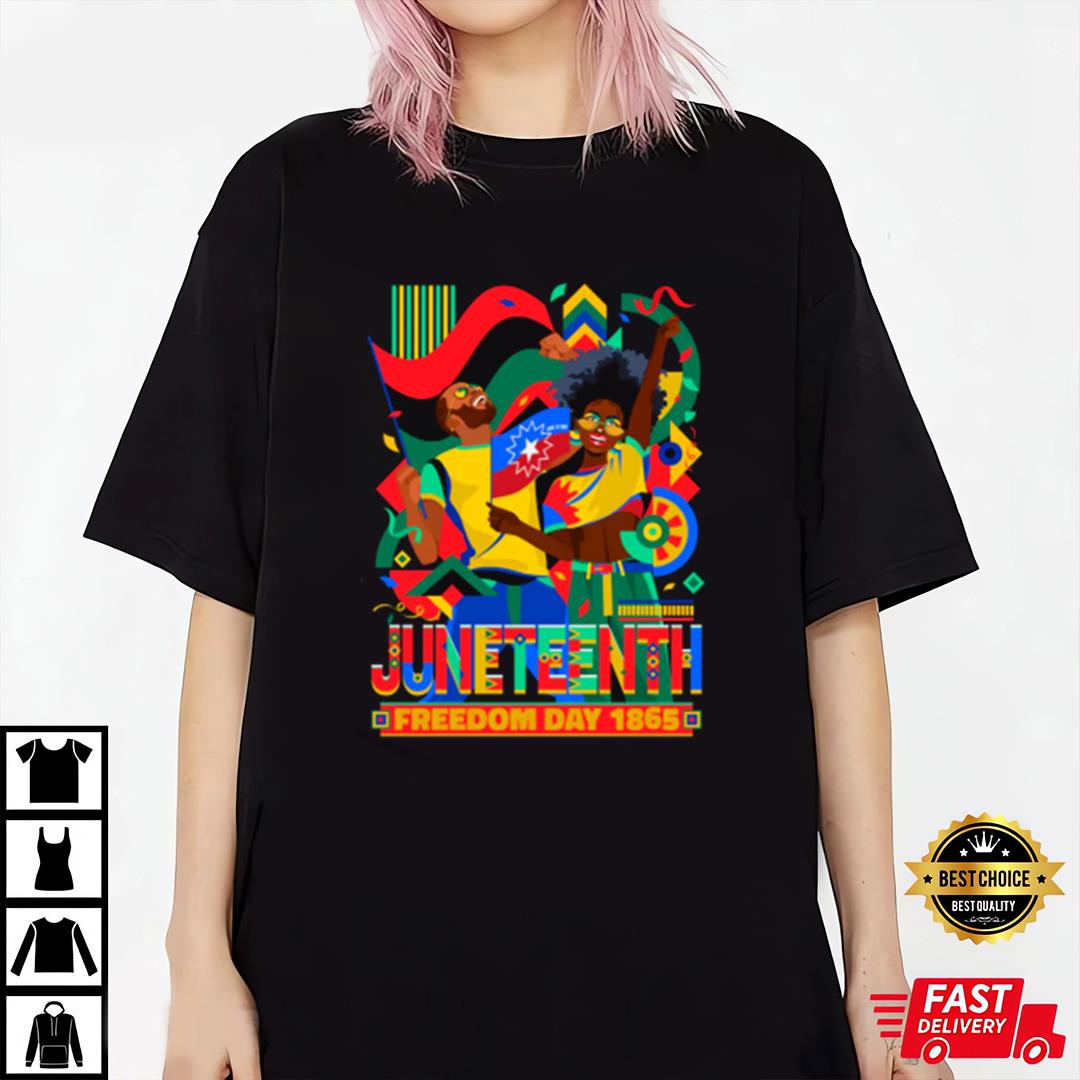 Celebrate Juneteenth Freedom Day 1865 Graphic T-Shirt