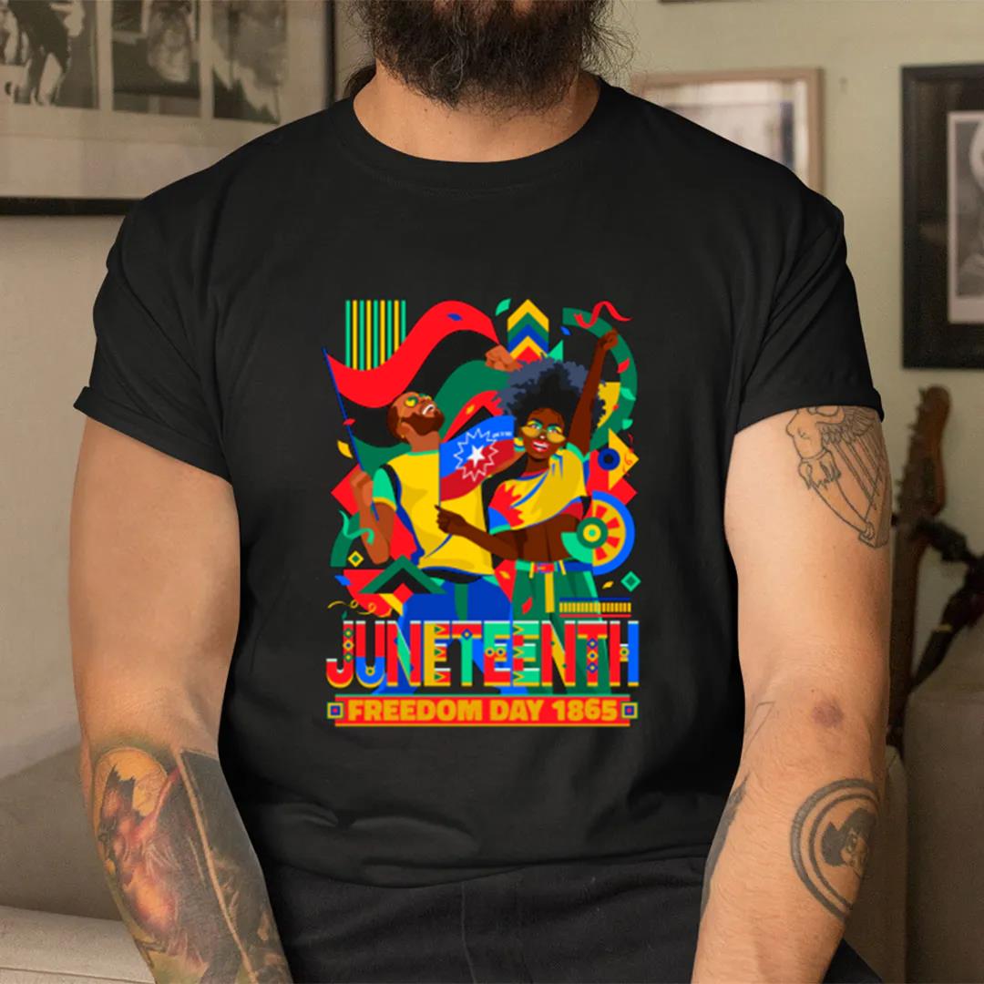 Celebrate Juneteenth Freedom Day 1865 Graphic T-Shirt
