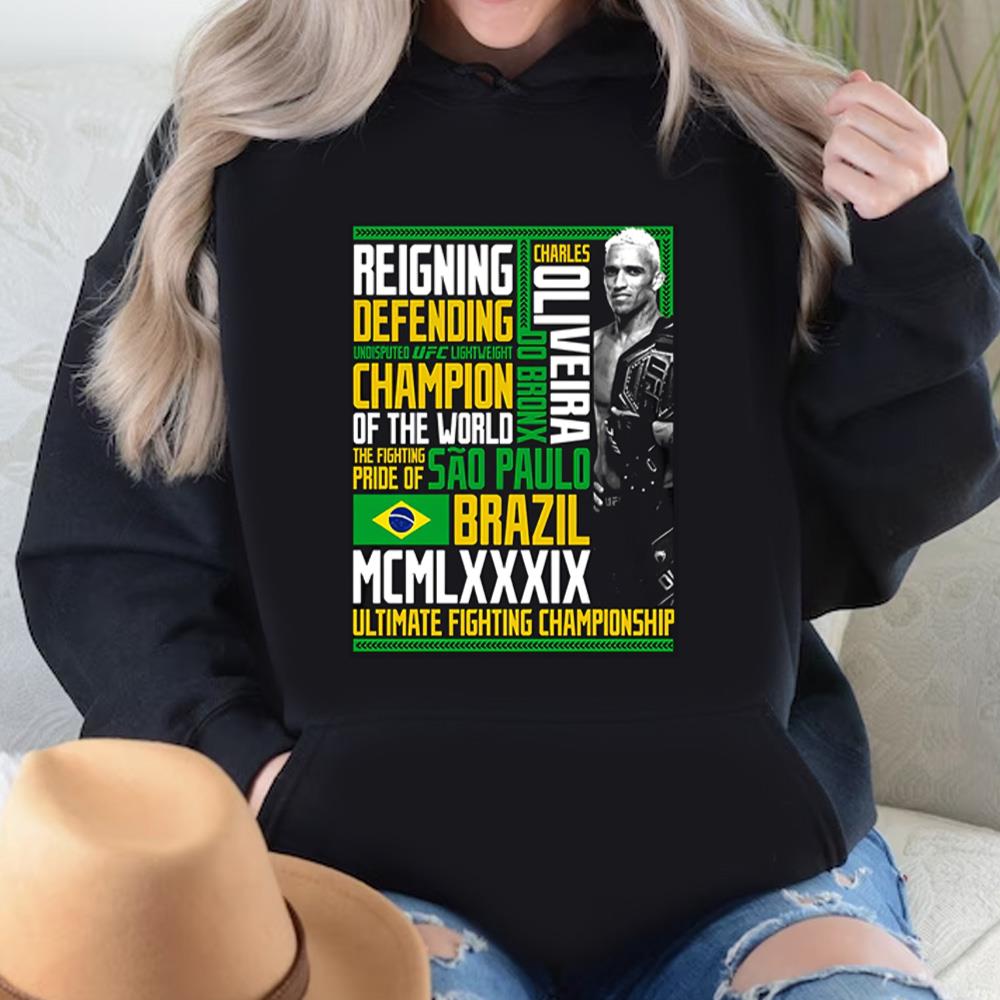 Charles Oliveira Unisex T-shirt For Mens Womens