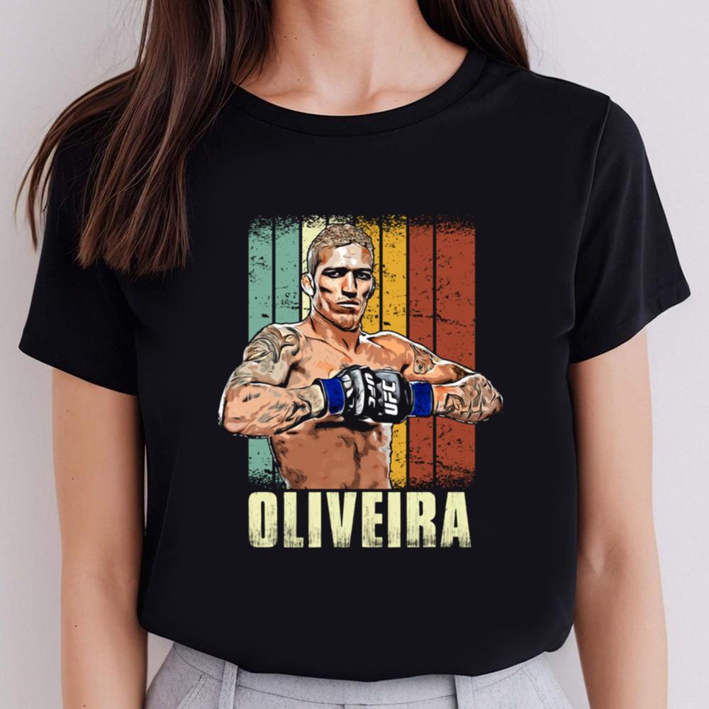 Charles Oliveira Vintage Retro Active Classic T-shirt