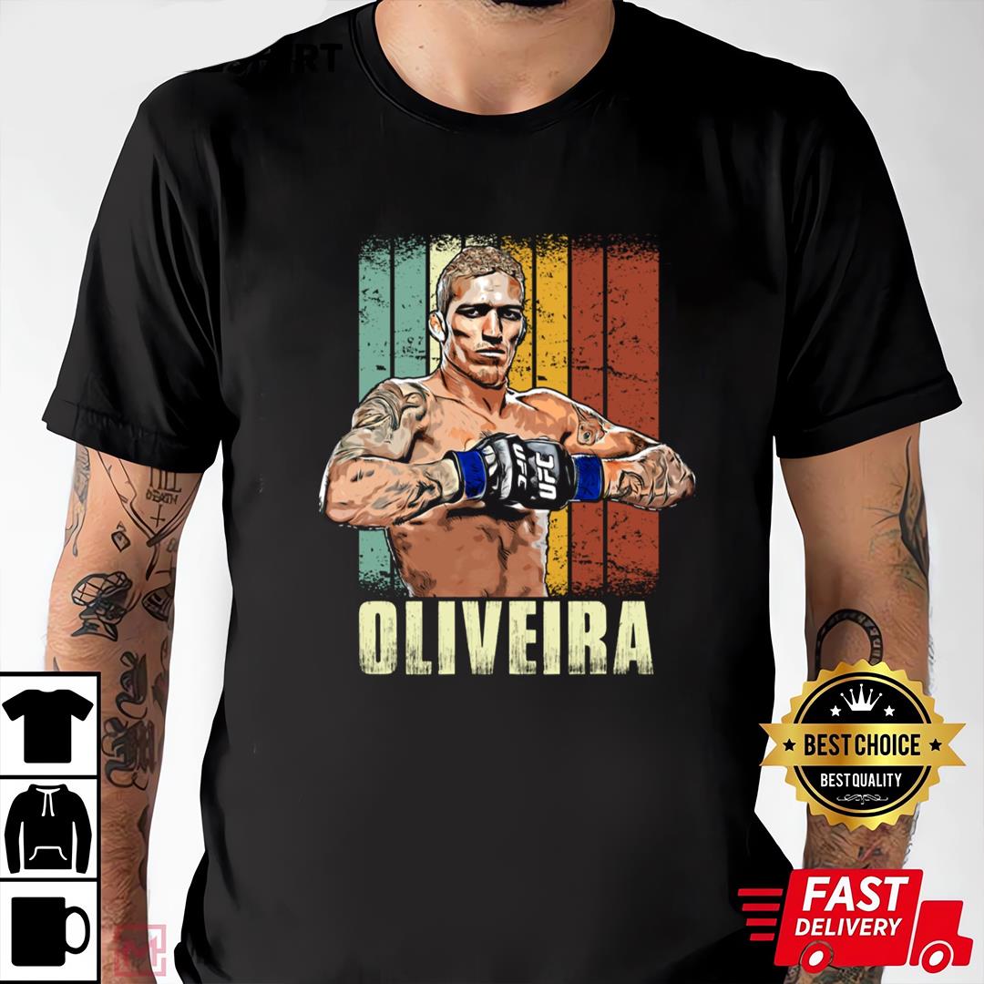 Charles Oliveira Vintage Retro Active Classic T-shirt