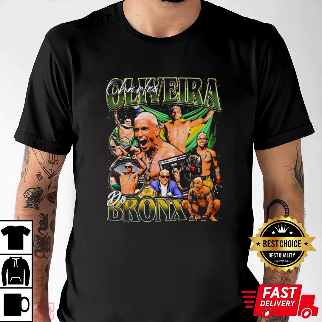 Charles Oliveira Vintage Shirt, Charles Oliveira Do Bronx T-shirt, Charles Oliveira Shirt