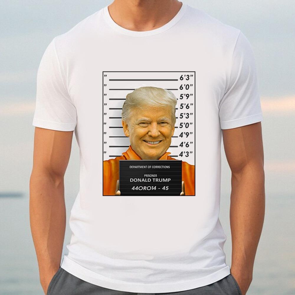 Cheap Funny Donald Trump Mugshot T-Shirt