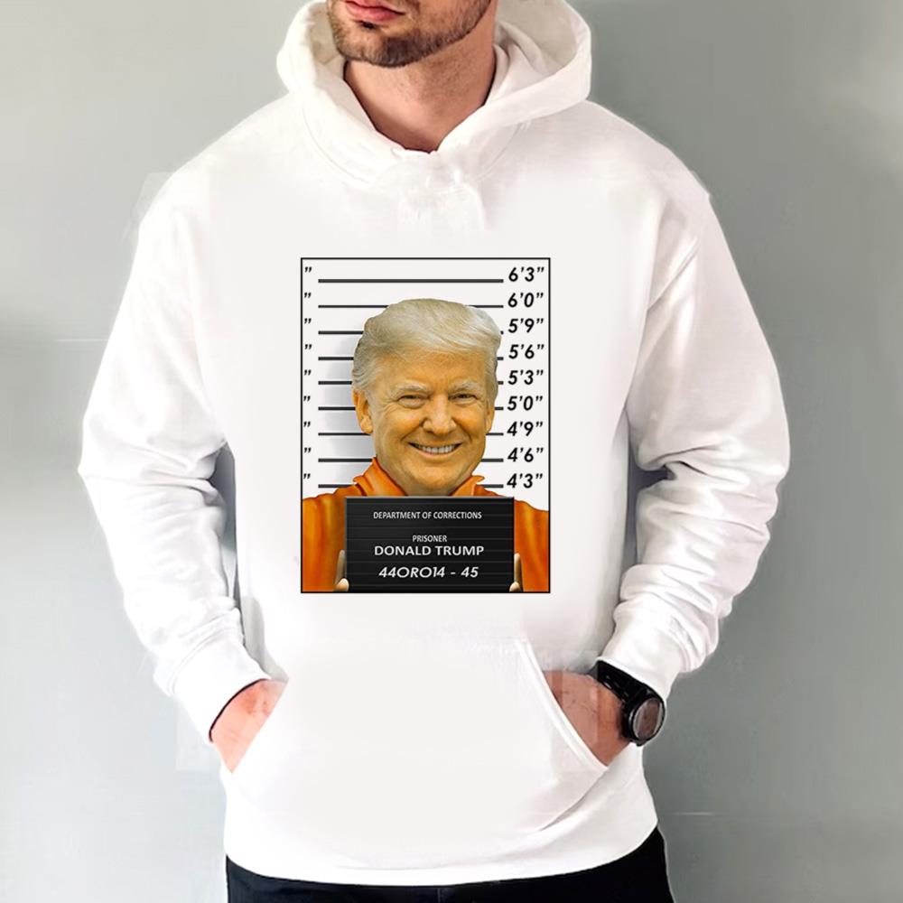 Cheap Funny Donald Trump Mugshot T-Shirt