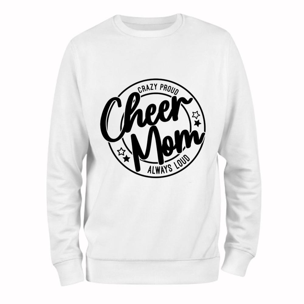 Cheer Mama Cheer Mom Proud Always Loud T-Shirt