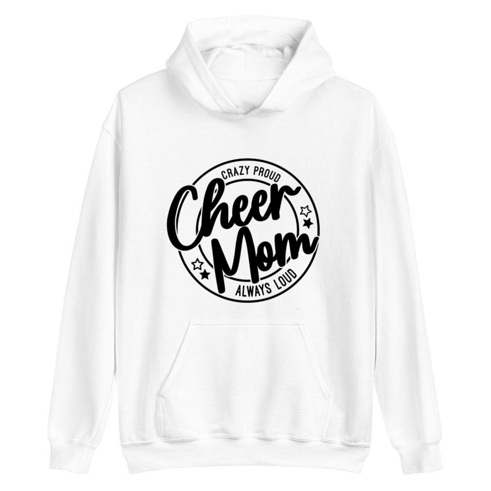 Cheer Mama Cheer Mom Proud Always Loud T-Shirt